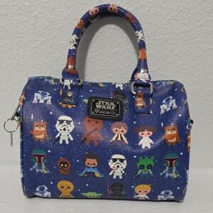 Loungefly Star Wars Blue and Black Bag
